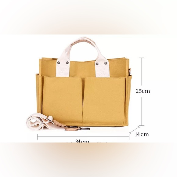 This Canvas Bag is perfect for School, daily, beach, business. - Picture 4 of 16